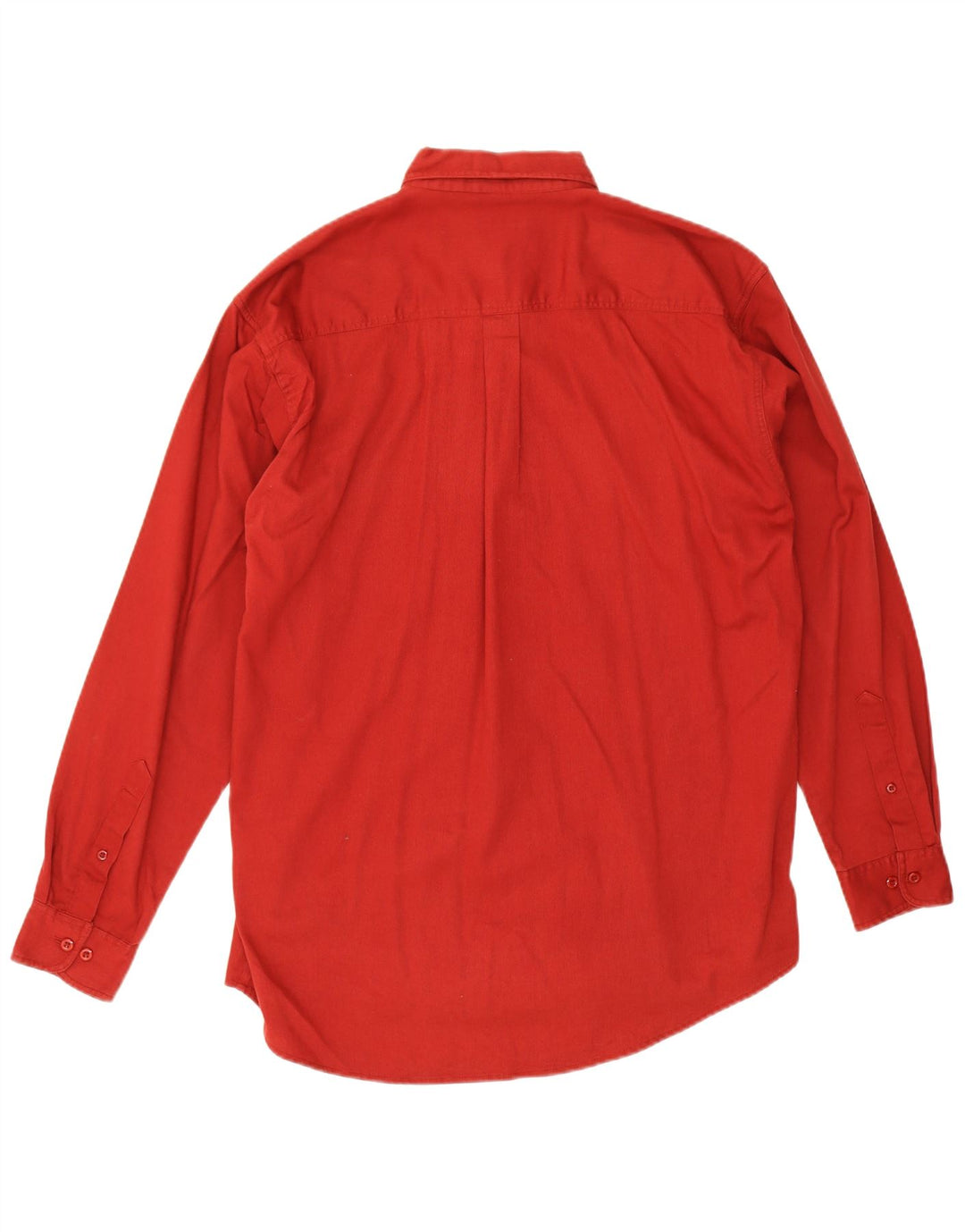 Camicia vintage da uomo grande in cotone bordeaux