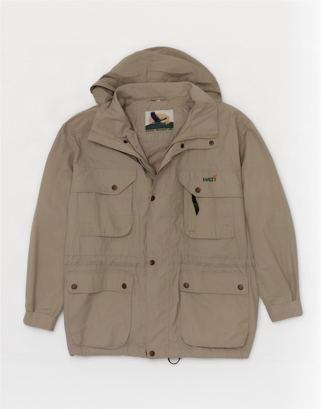 Giacca da uomo con cappuccio Halti UK 40 Large Verde Poliestere
