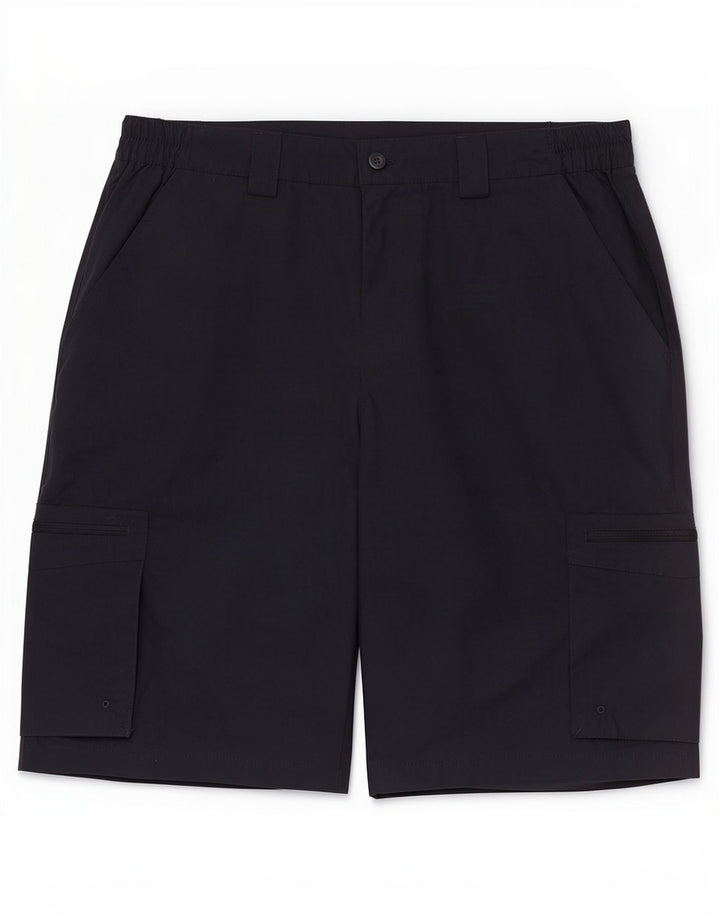 Pantaloncini cargo da uomo Mountain Warehouse Large W36 in poliestere blu navy
