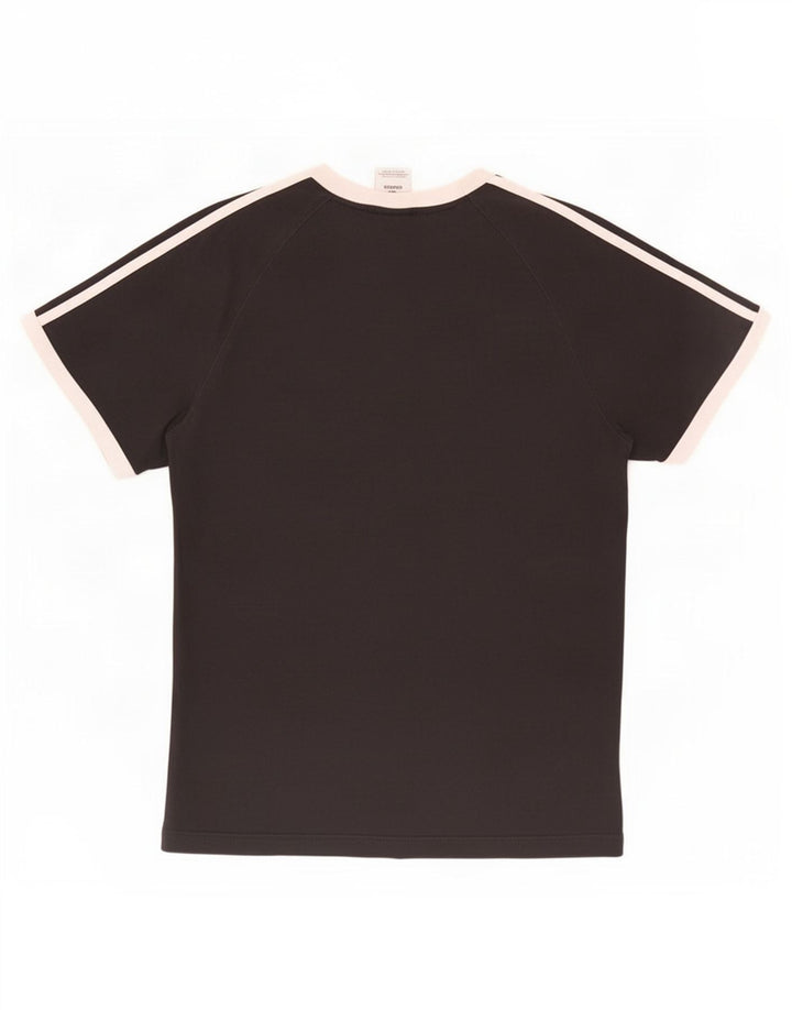 T-shirt Adidas da uomo Top Large in cotone nero