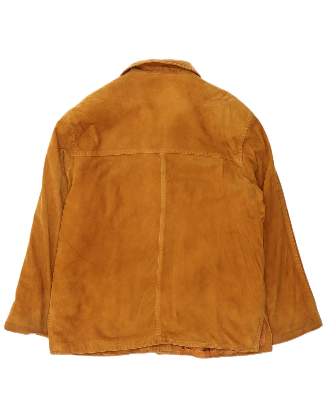 Giacca in pelle scamosciata da donna Conbipel UK 16 grande in pelle marrone