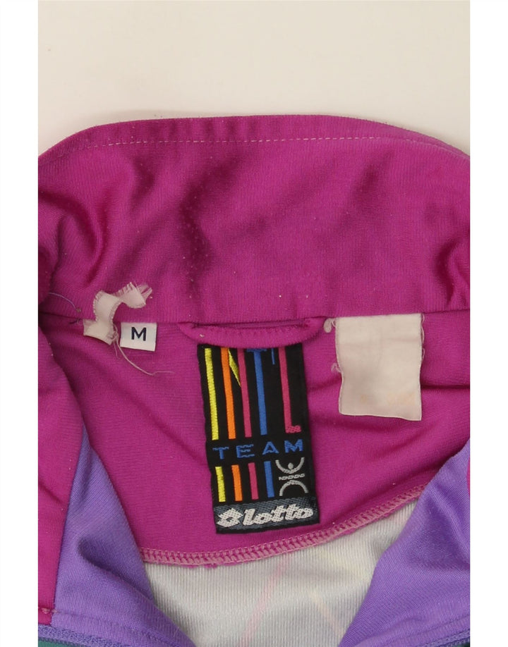Giacca da tuta oversize da donna Lotto UK 14 Blocco colore viola medio