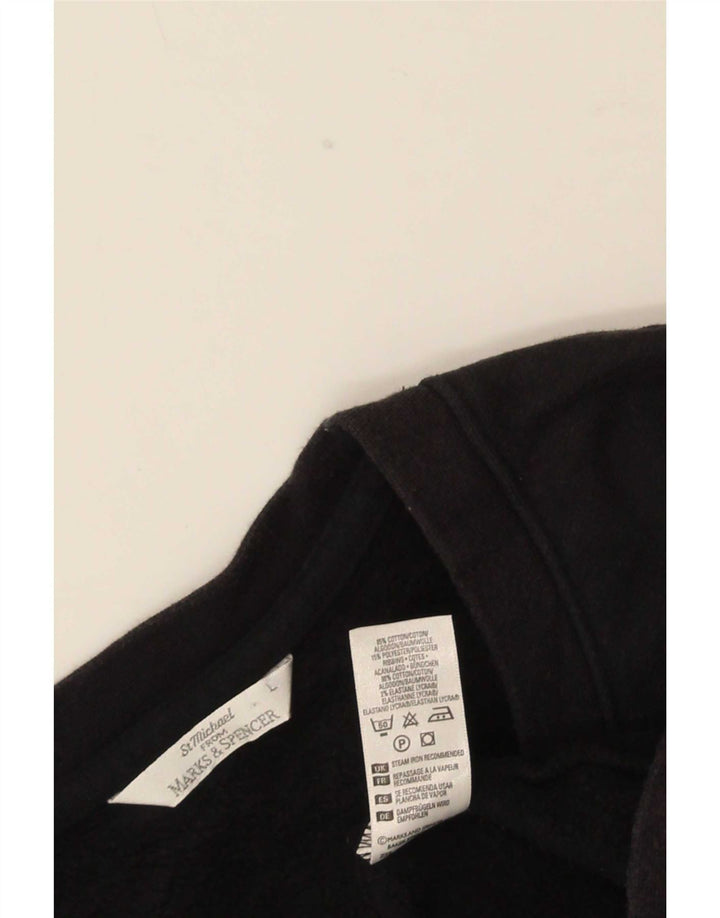 Marks & Spencer Uomo Felpa senza maniche St. Michael Maglione grande Nero