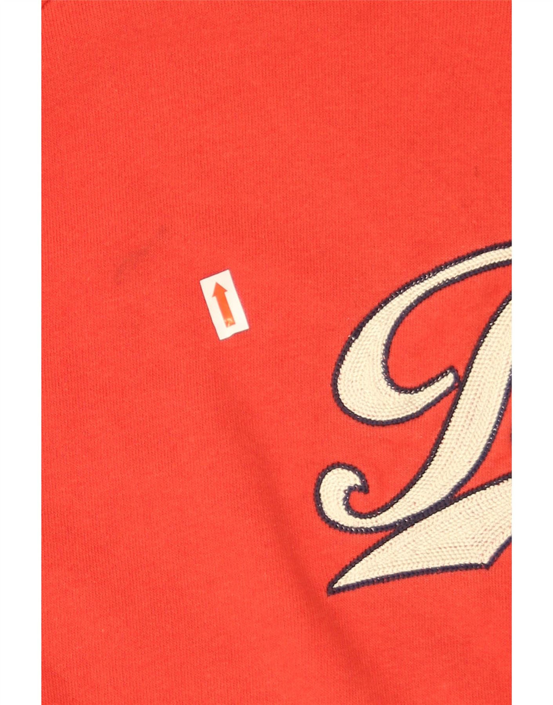 Felpa grafica da uomo Puma Maglione rosso medio in cotone