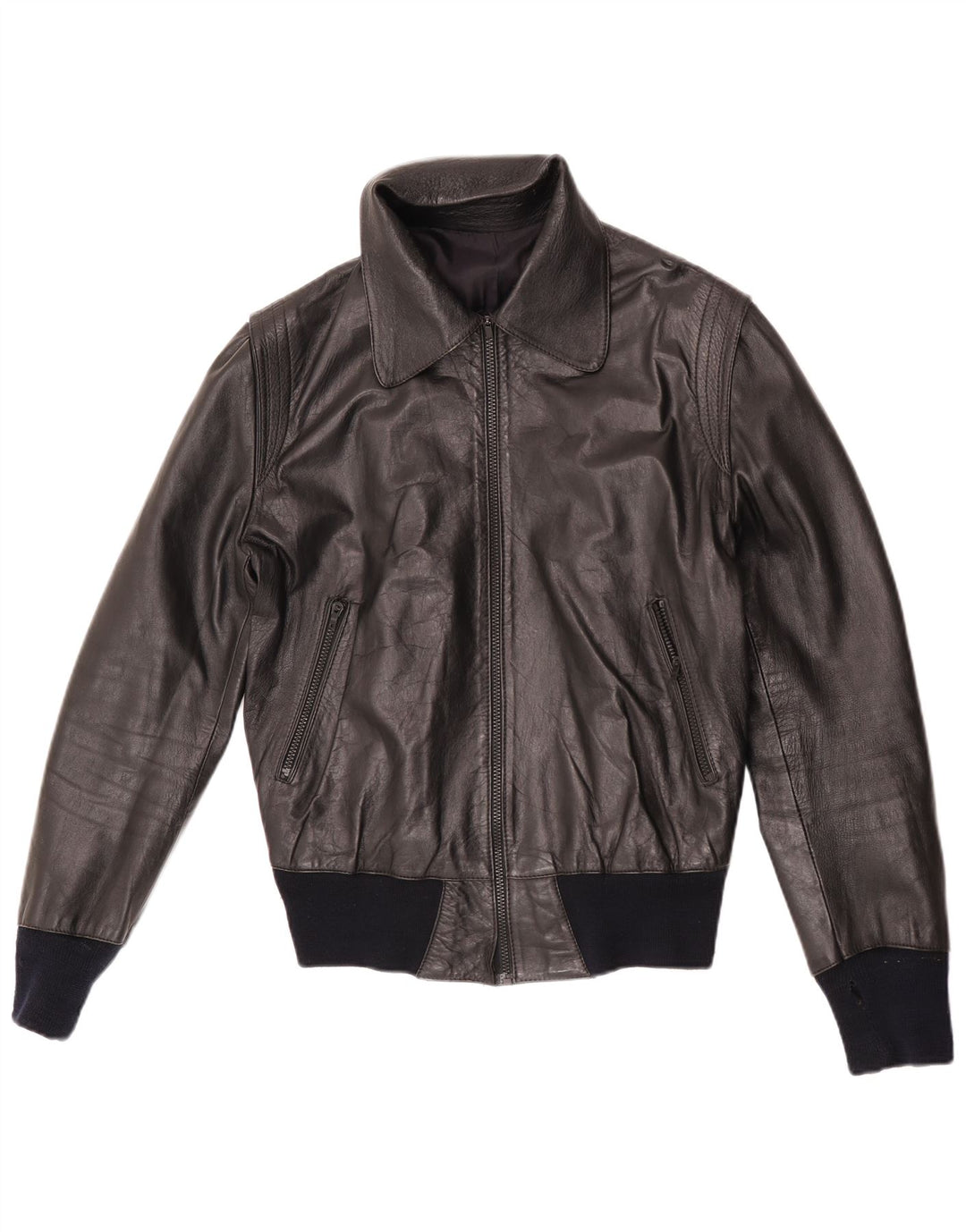 Giubbotto bomber vintage da uomo UK 34 XS nero