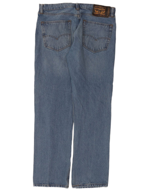 Levi's Uomo 551 Jeans dritti W34 L32 Cotone Blu