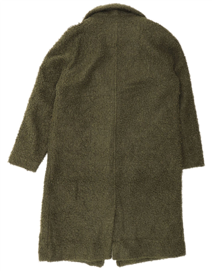 Soprabito ampio da donna Marks & Spencer UK 12 Poliestere verde medio