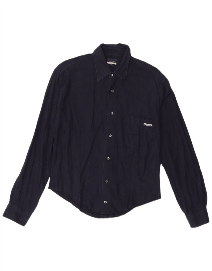 Camicia Trussardi Uomo Large Blu Navy