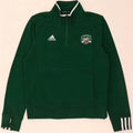 Felpa Adidas Uomo Ohio Zip Neck Felpa Verde Medio