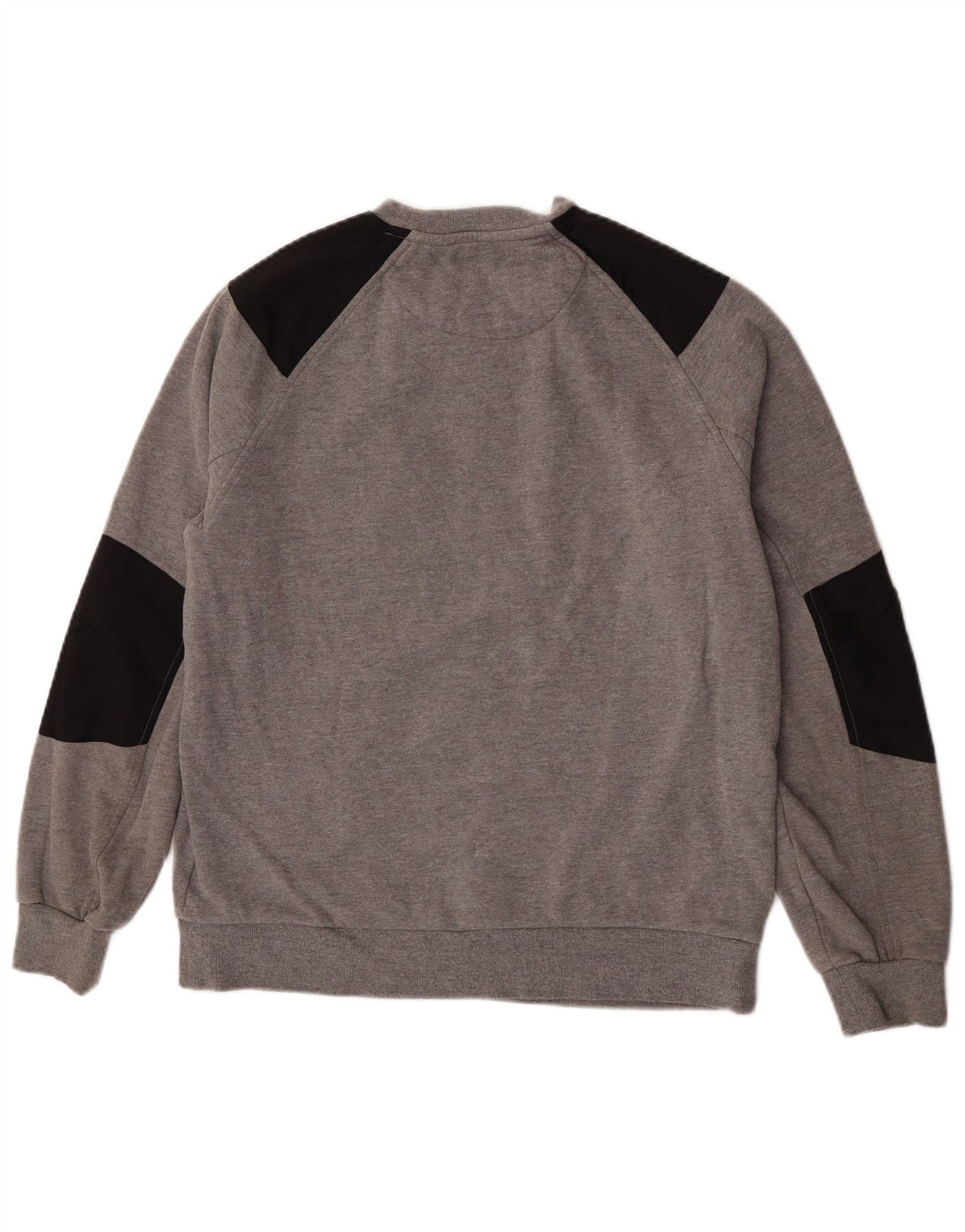 Felpa da uomo Dkny in cotone color block grigio medio