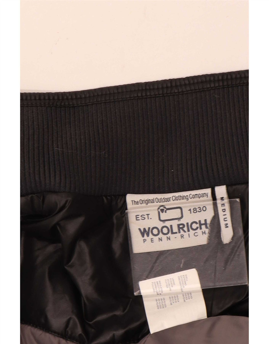 Giubbotto bomber da uomo Woolrich UK 38 nylon nero medio