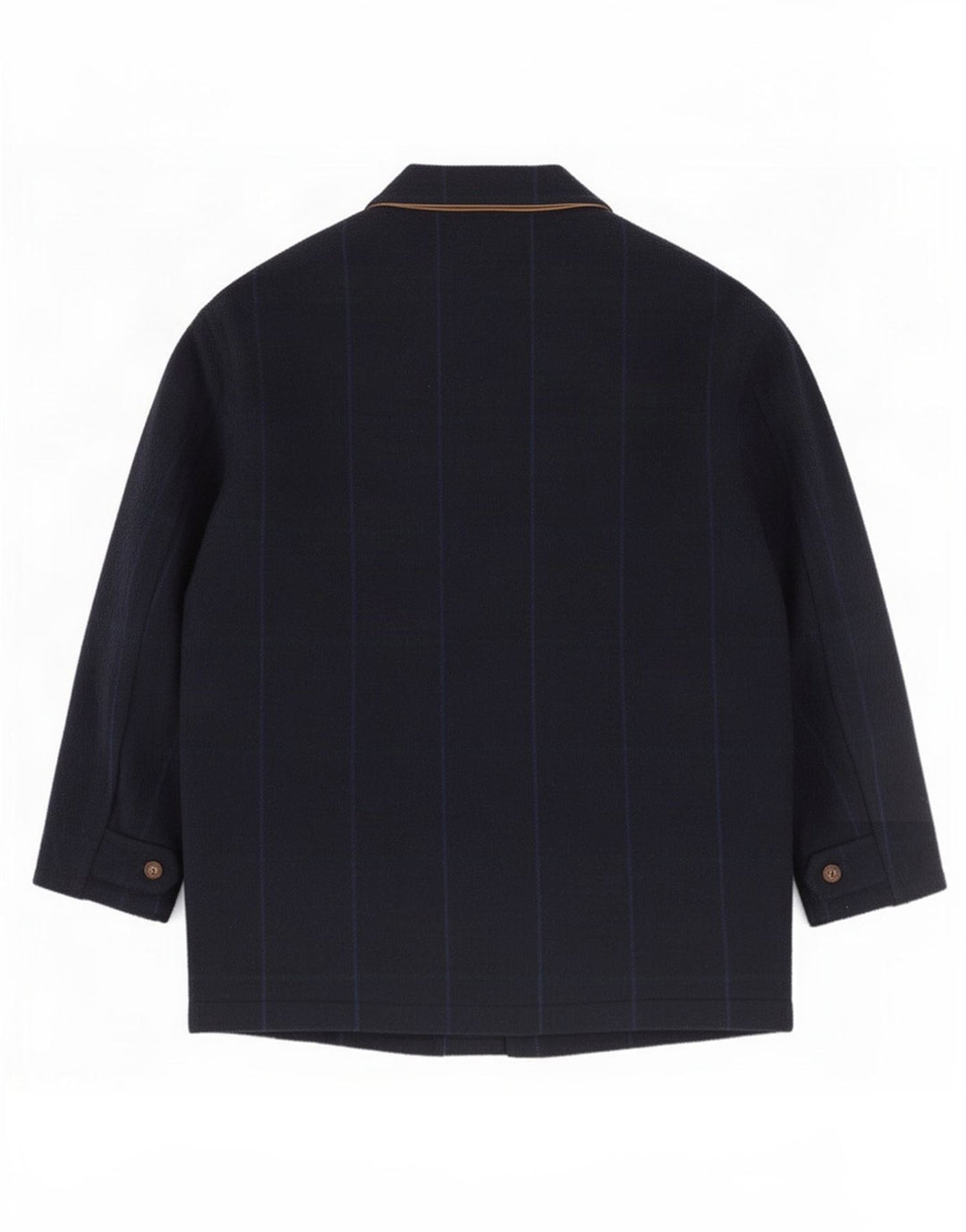 Giacca utility Belfe & da uomo IT 50 Large in lana a quadri blu navy