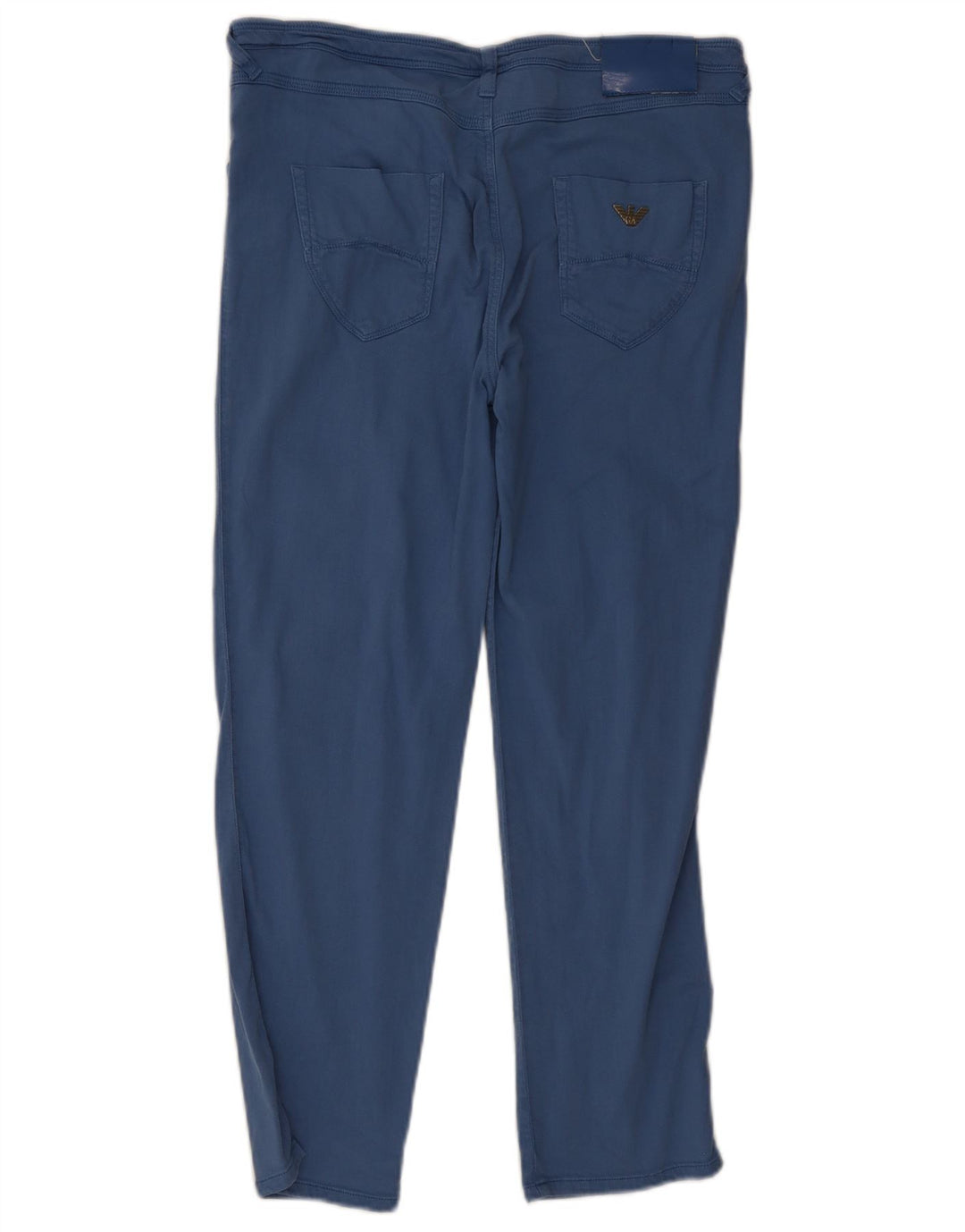 Jeans cropped da donna Armani W31 L26 blu modal