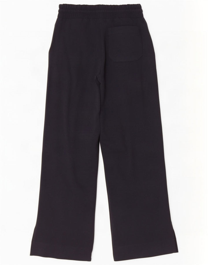 Pantaloni da tuta da donna a gamba larga Reiss UK 10 Small Poliestere nero