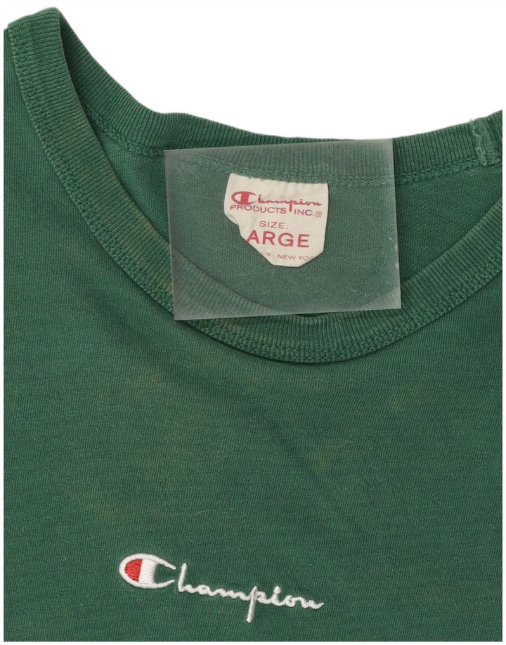 T-shirt da uomo Champion Top grande verde