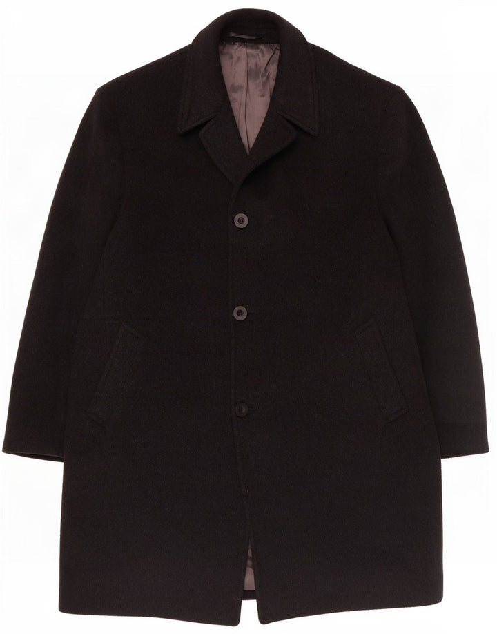 Cappotto da uomo Douglas UK 40 grande lana grigia
