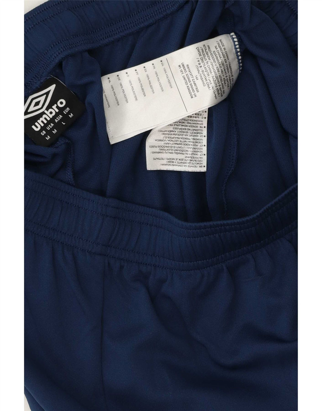 Pantaloncini sportivi da donna Umbro UK 12 medio blu navy poliestere