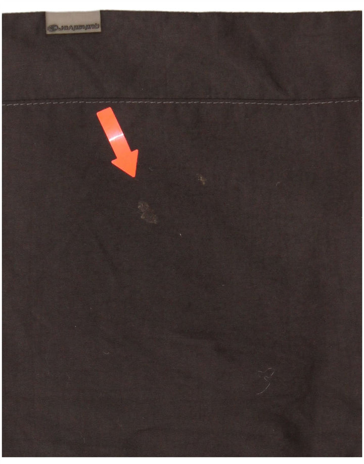 Giacca a vento da uomo Quiksilver UK 40 Large in poliestere color block grigio