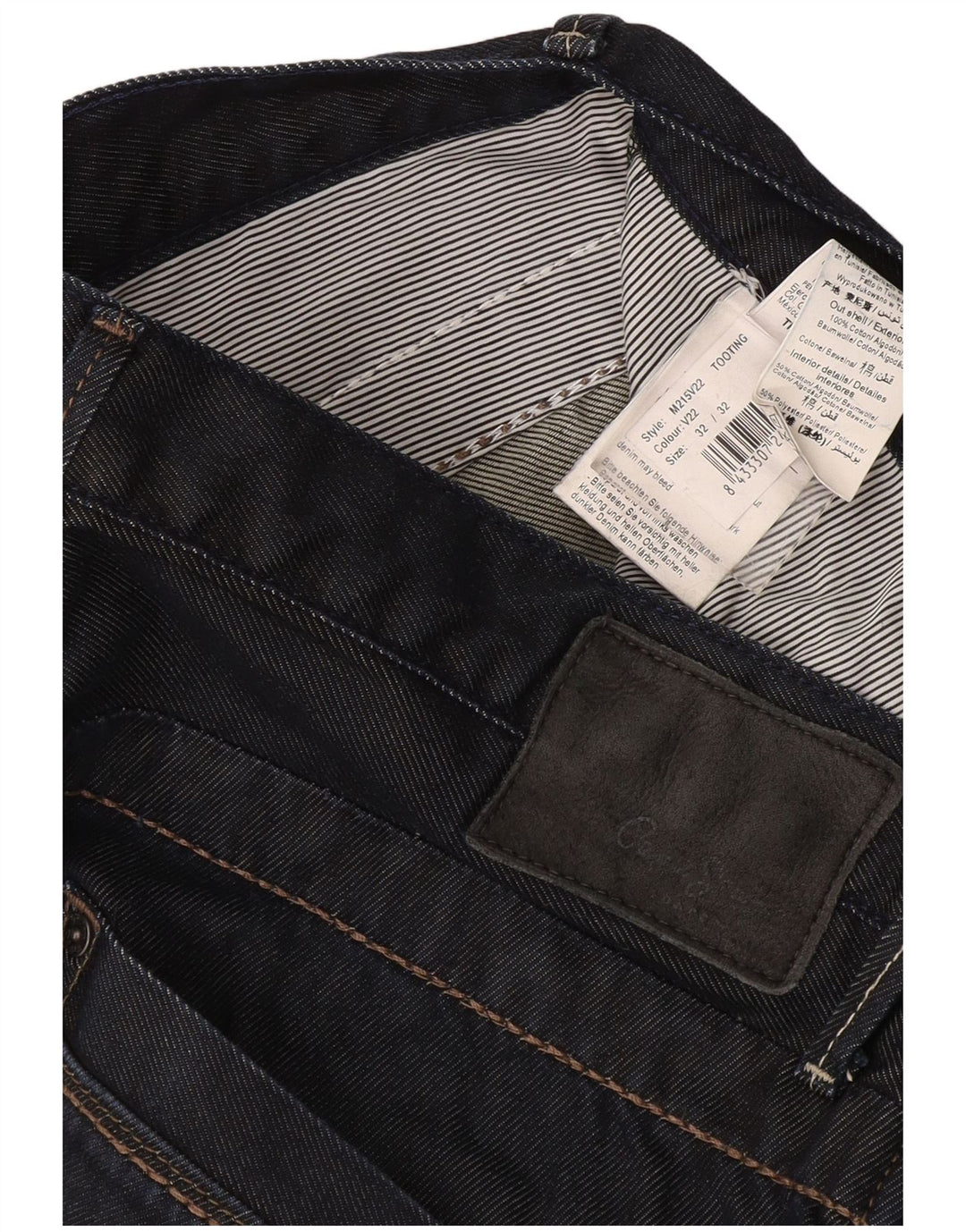PEPE Jeans Jeans dritti da uomo W32 L32 Cotone blu navy