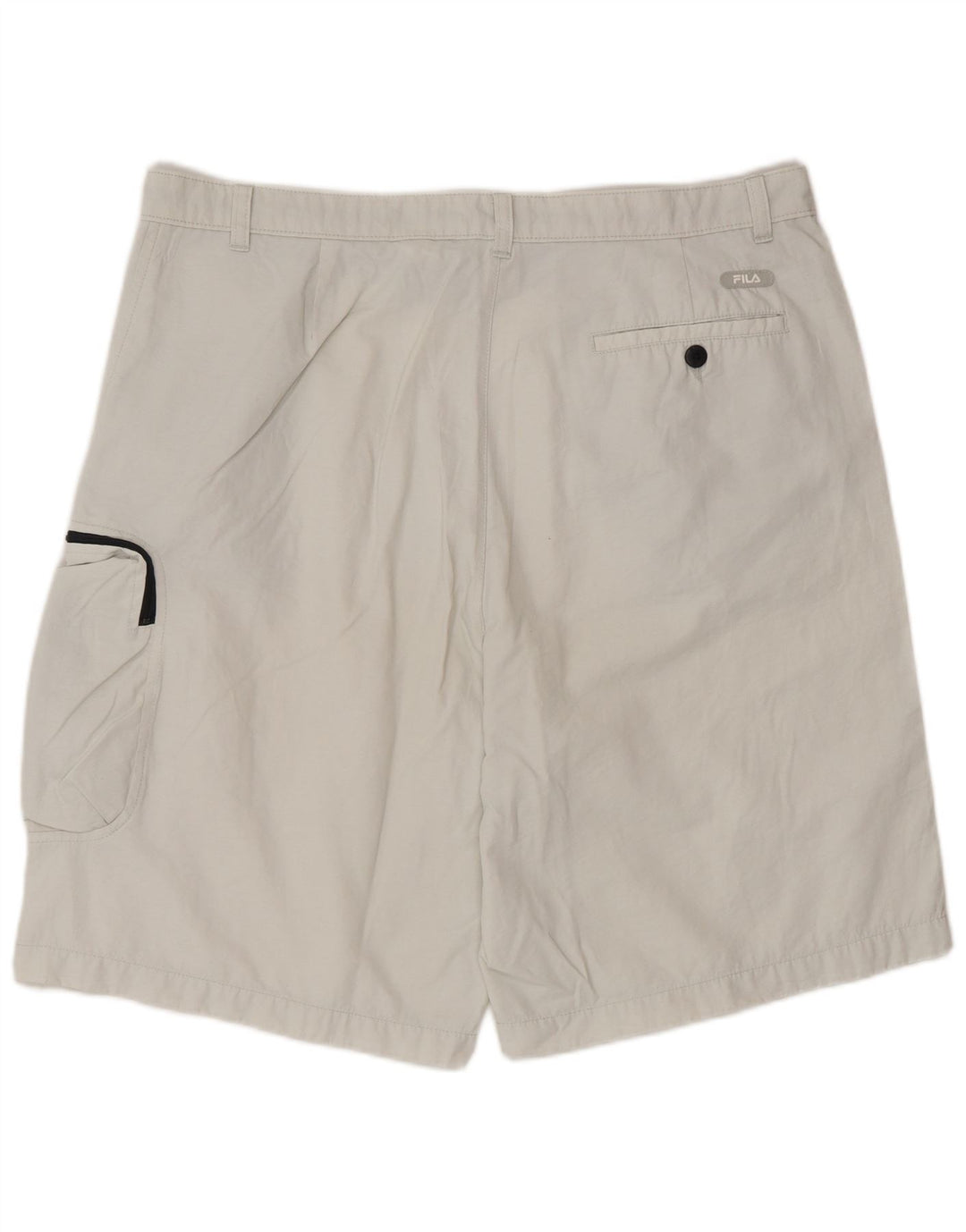 Pantaloncini cargo Fila da uomo IT 54 2XL W38 bianchi