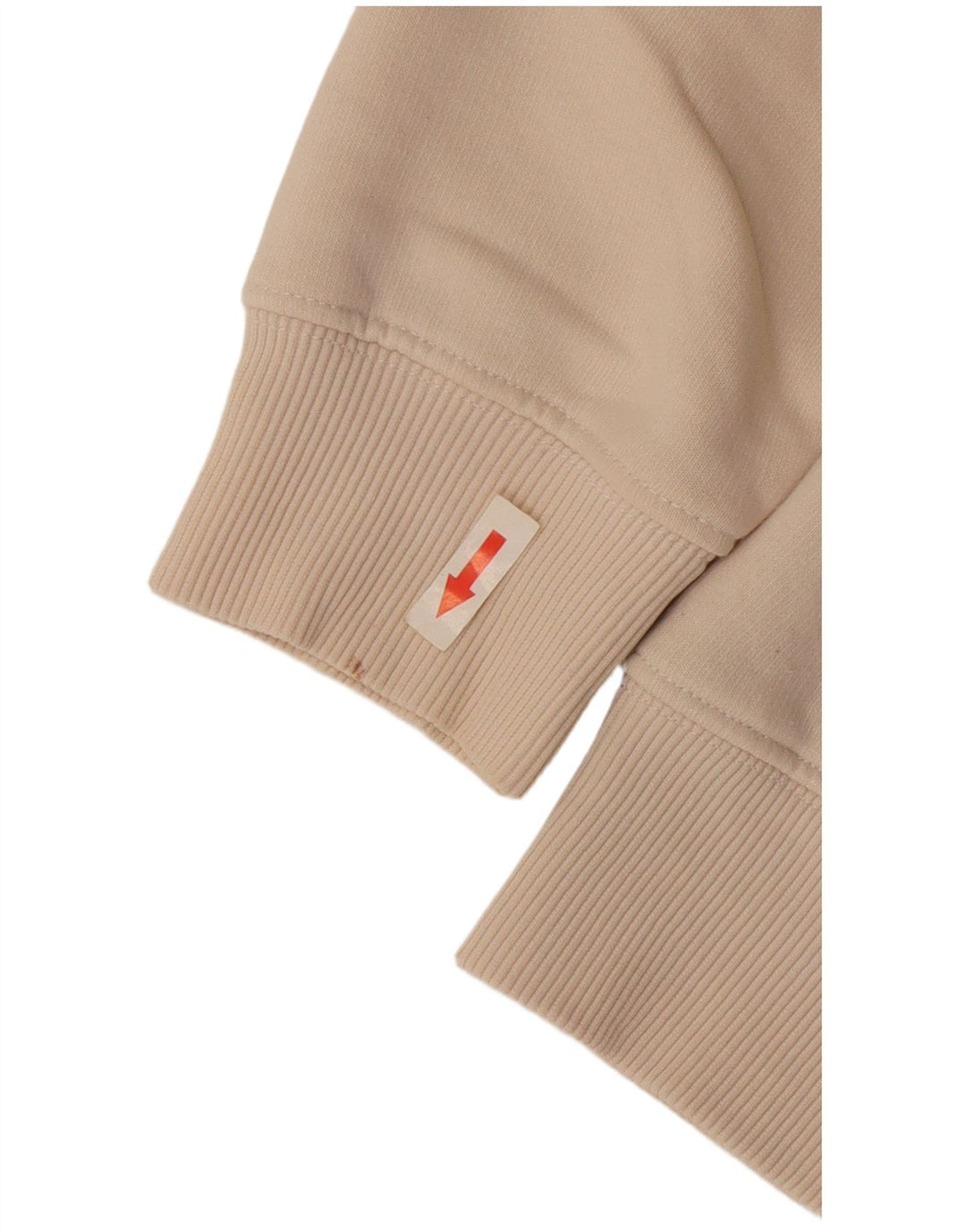 Felpa grafica da uomo Alpha Industries in cotone beige medio