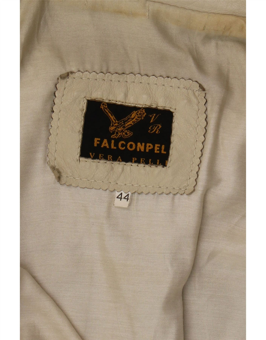 Giacca blazer a 3 bottoni da donna Falconpel IT 44 medio bianco sporco