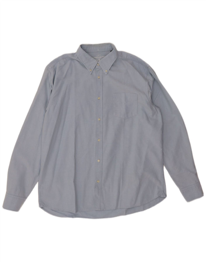 Camicia OVS da uomo Sun Faded vestibilità regolare 2XL Blu