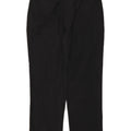 Pantaloni da abito dritti da uomo Marks & Spencer W36 L29 cotone nero