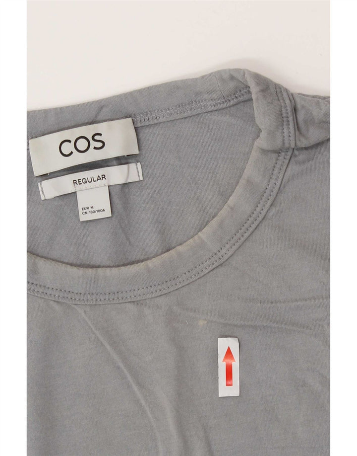 T-shirt regolare da uomo Cos Top grigio medio