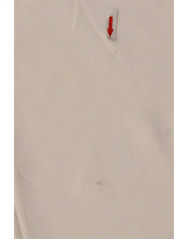 Abito a trapezio da donna Zara UK 12 medio bianco con motivo cachemire