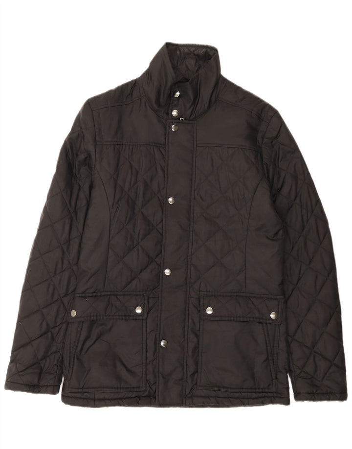 Giacca trapuntata da uomo Reiss UK 36 piccola in nylon nero