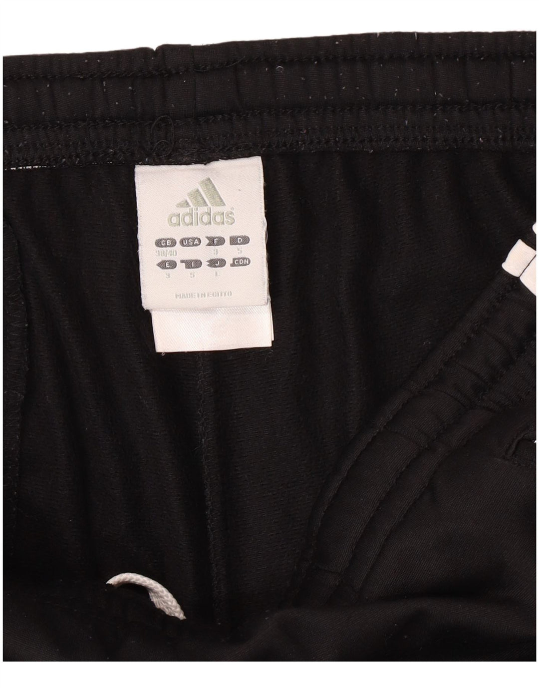 Pantaloni da tuta da uomo Adidas Joggers UK 38/40 Medium Nero Poliestere