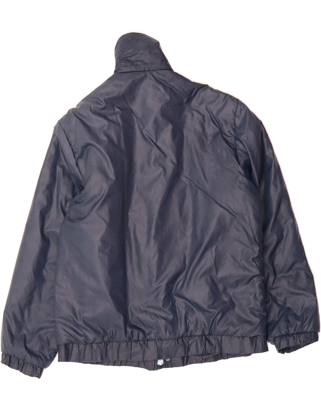 VINTAGE Mens Padded Jacket UK 40 Large Navy Blue Colourblock Polyamide Vintage Vintage and Second-Hand Vintage from Messina Hembry 