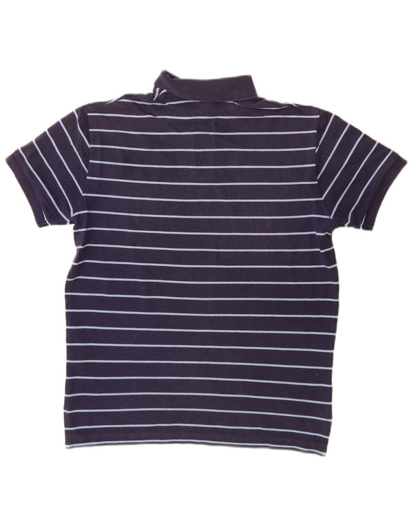 Polo Ralph Lauren da uomo su misura Polo piccola in cotone a righe blu navy