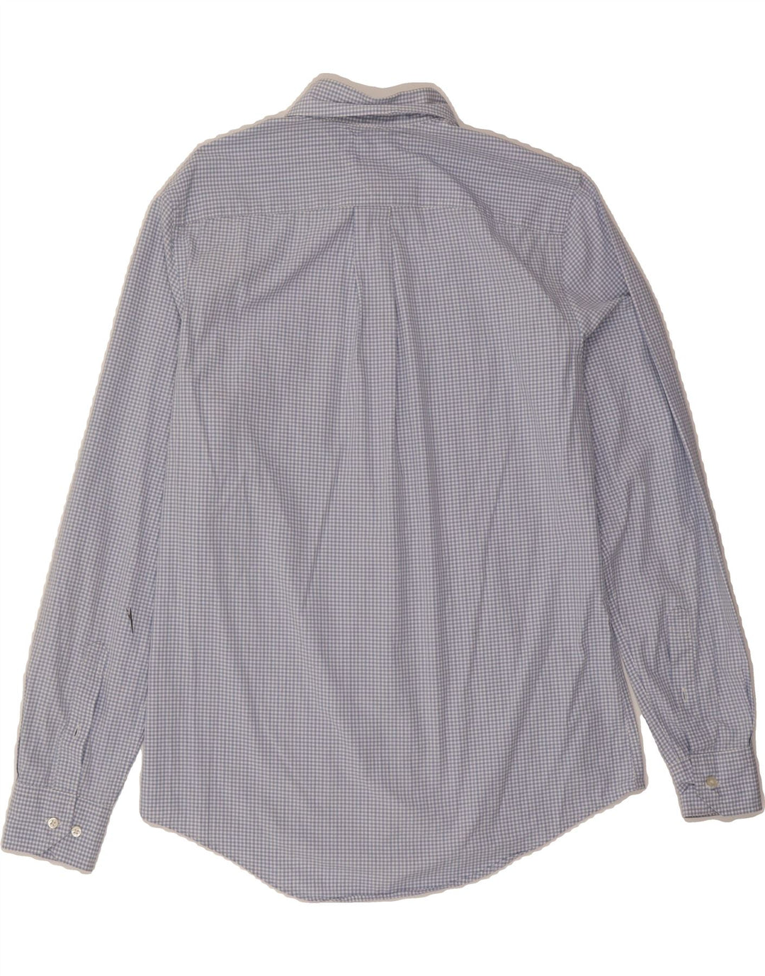 TOMMY HILFIGER Mens Custom Fit Shirt Small Blue Check Cotton Vintage Tommy Hilfiger and Second-Hand Tommy Hilfiger from Messina Hembry 