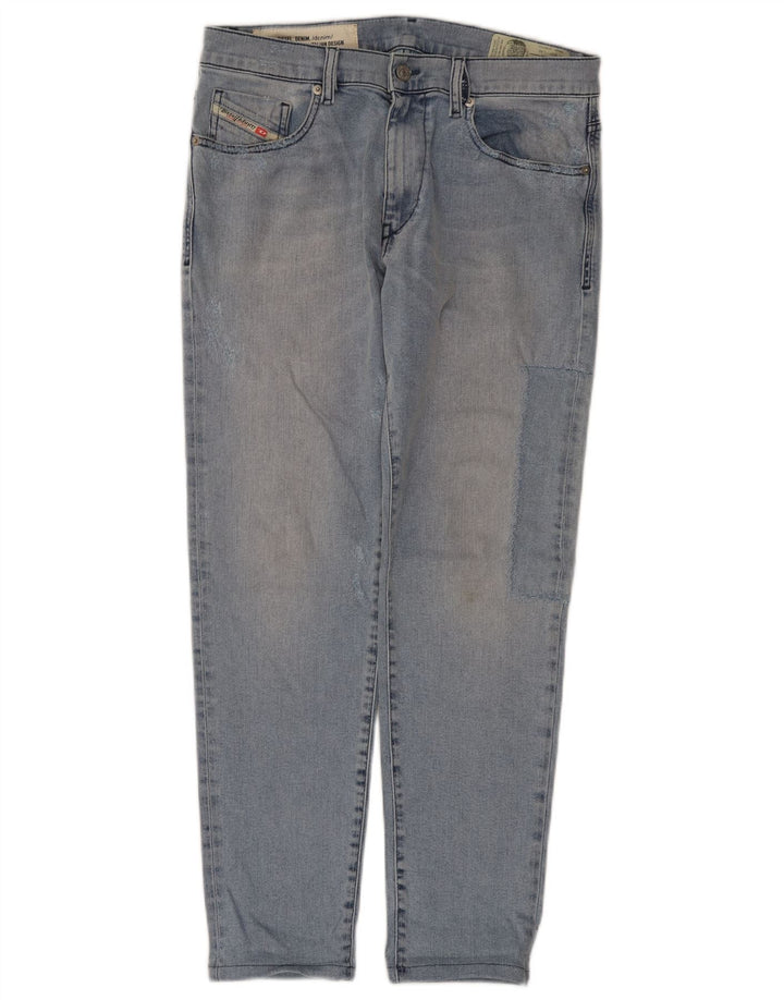 Jeans uomo Diesel D-Strukt affusolati W31 L30 Blu