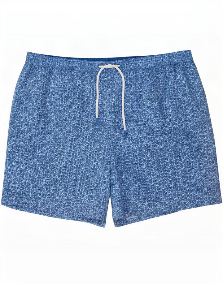 Pantaloncini da bagno da uomo Marks & Spencer 2XL Poliestere floreale blu