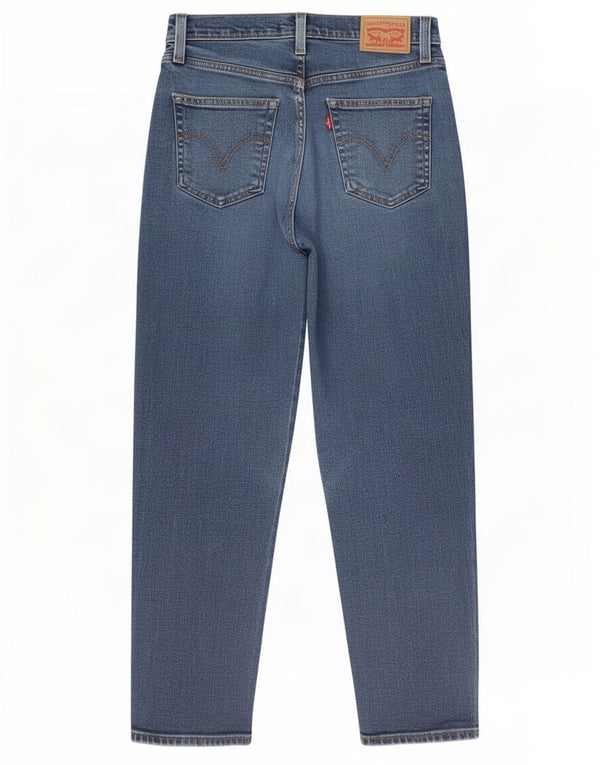 Jeans affusolati a vita alta Mom da donna Levi's W27 L27 cotone blu