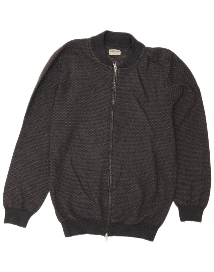 Maglione Cardigan Uomo Falconeri IT 54 XL Grigio Lana