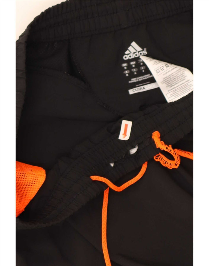 Pantaloncini sportivi Adidas Climacool da uomo, poliestere color block medio nero