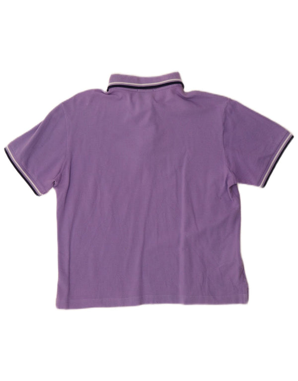 Polo da donna Fred Perry UK 18 XL cotone viola