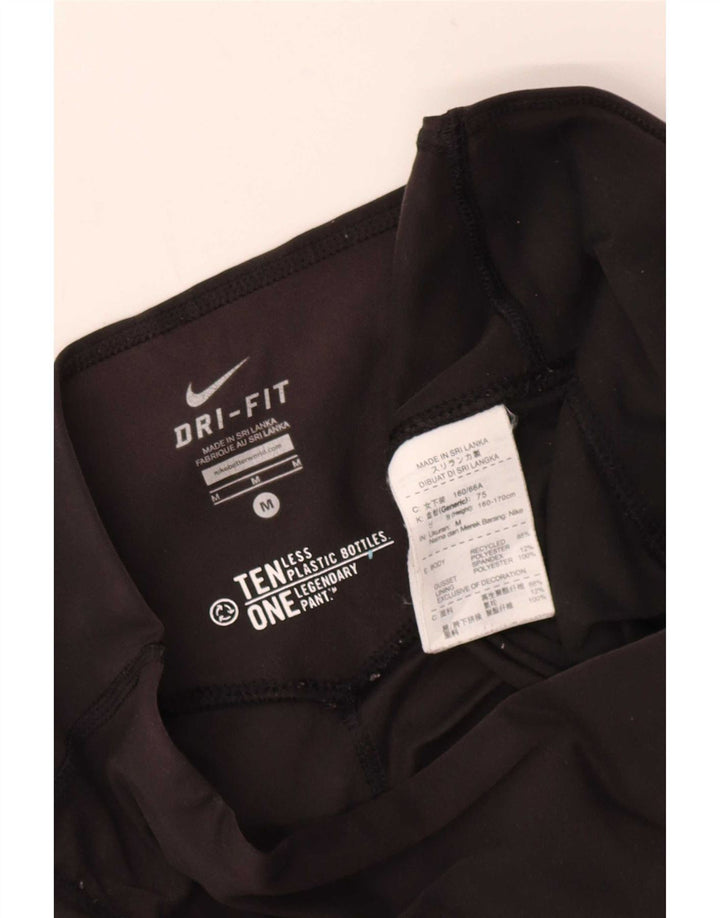 Leggings Nike Dri Fit Flare da donna UK 14 poliestere nero medio