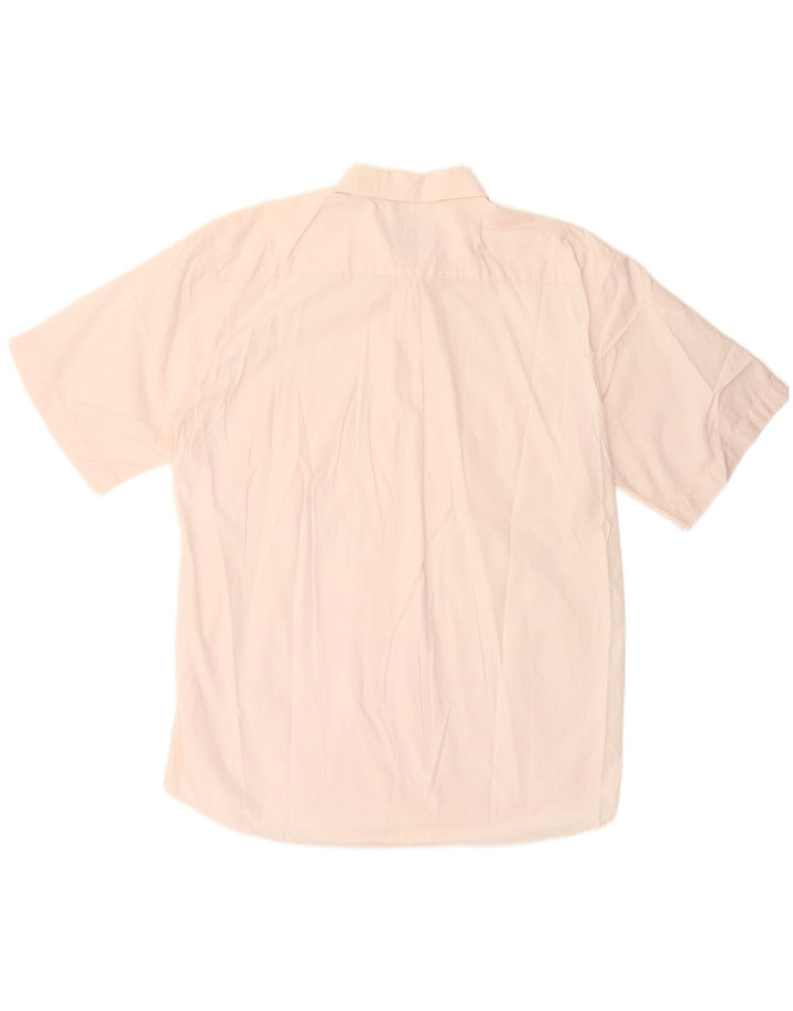 LEVI'S Mens Short Sleeve Shirt Large Pink
