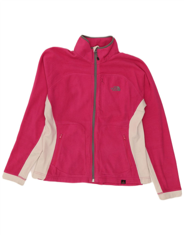 Giacca in pile da donna The North Face UK 16 Large Poliestere color block rosa