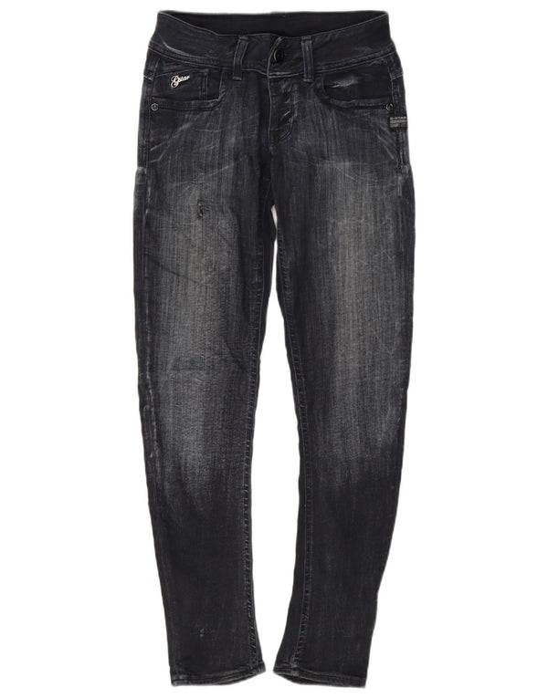 Jeans slim da donna G-Star W25 L30 cotone nero