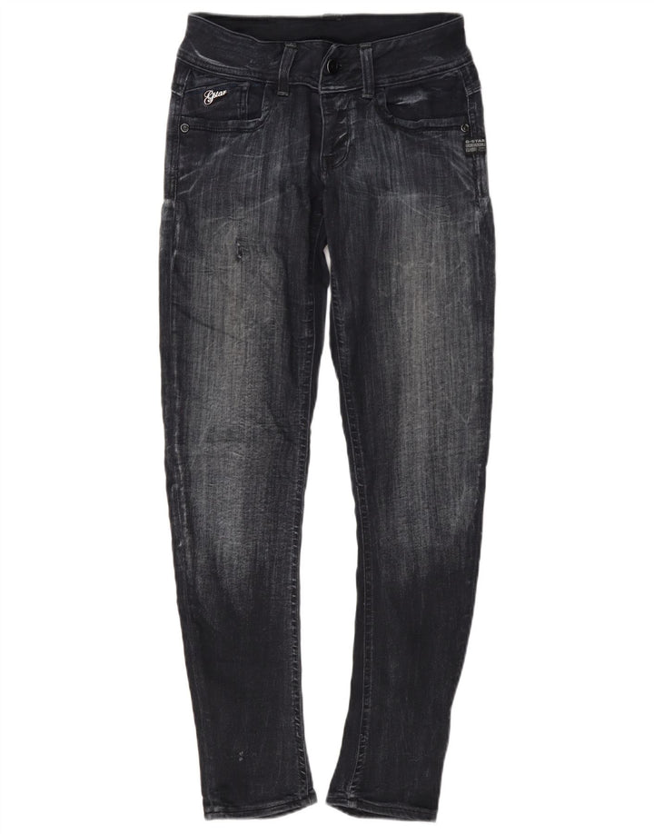 Jeans slim da donna G-Star W25 L30 cotone nero
