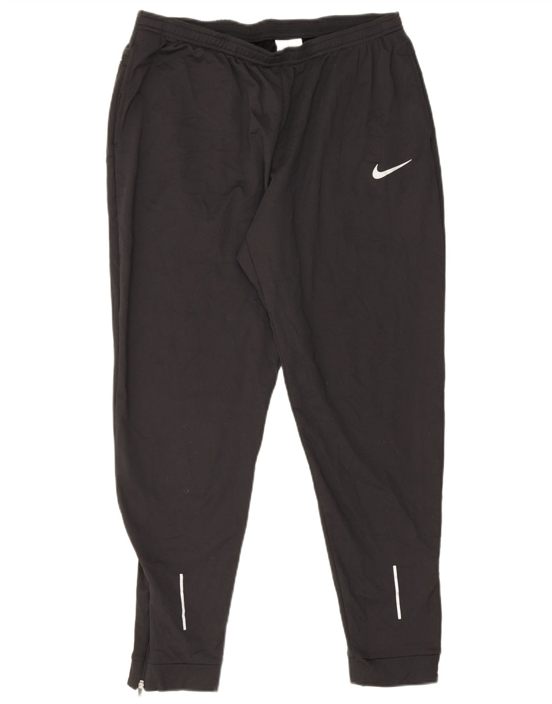Pantaloni da tuta Nike Dri Fit da uomo, pantaloni da jogging, grandi, in poliestere nero