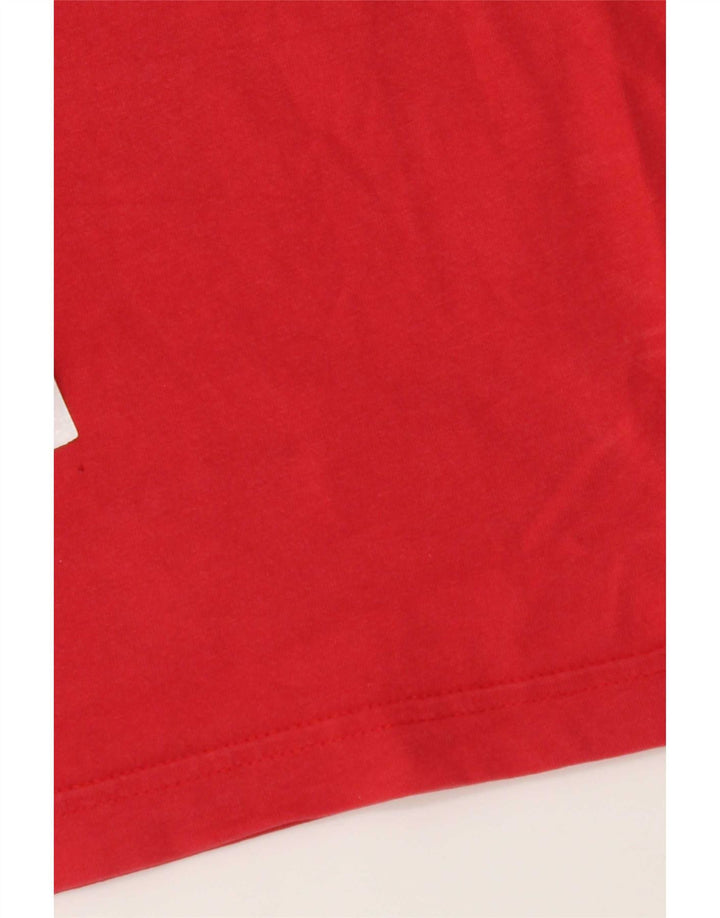 T-shirt grafica Nike da uomo con vestibilità standard, piccola, rossa