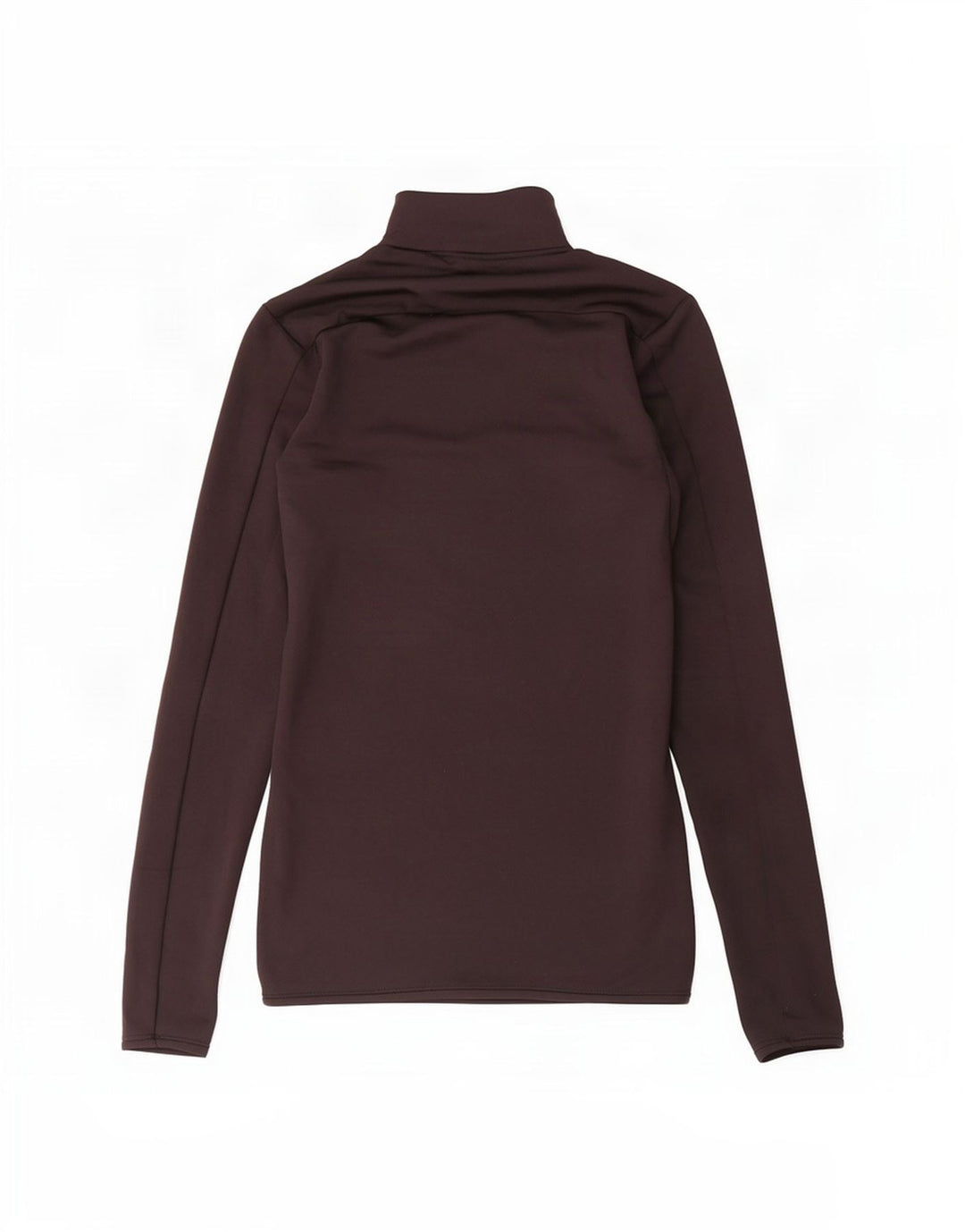 Top da tuta da donna Zara con collo e zip, taglia UK 10, piccola, in poliestere nero