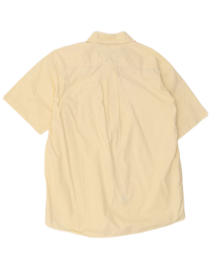 Camicia a maniche corte da uomo Murphy & Nye XL gialla